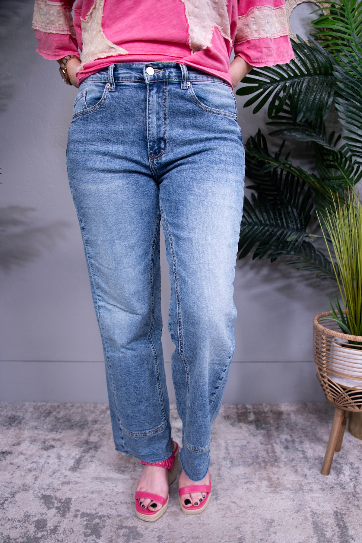 Logan Denim Blue Jeans - K1299DN