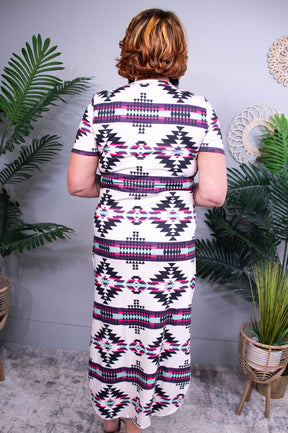 Aztec Dreams Printed Dress