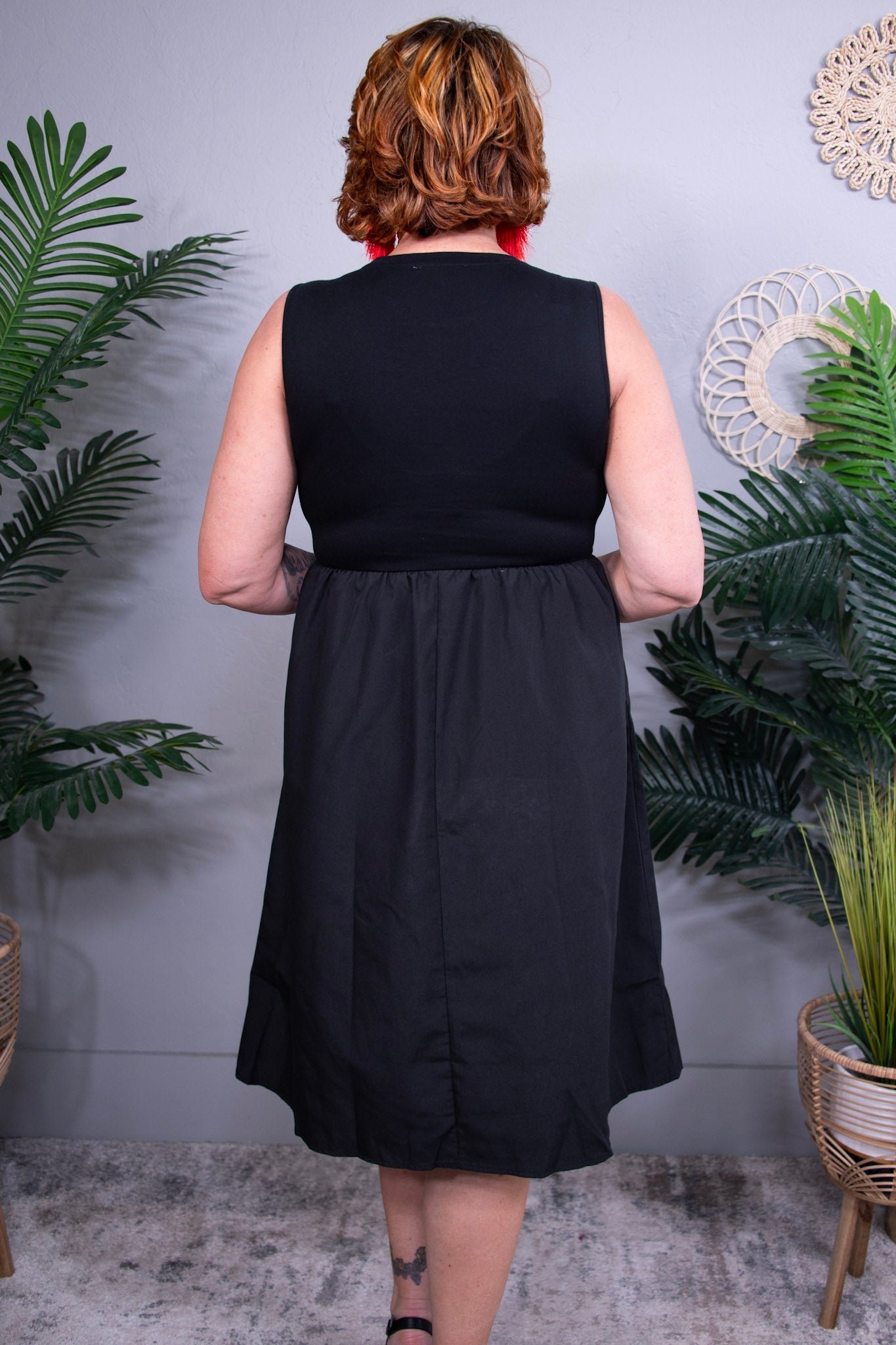 Little Black Dress with Pockets