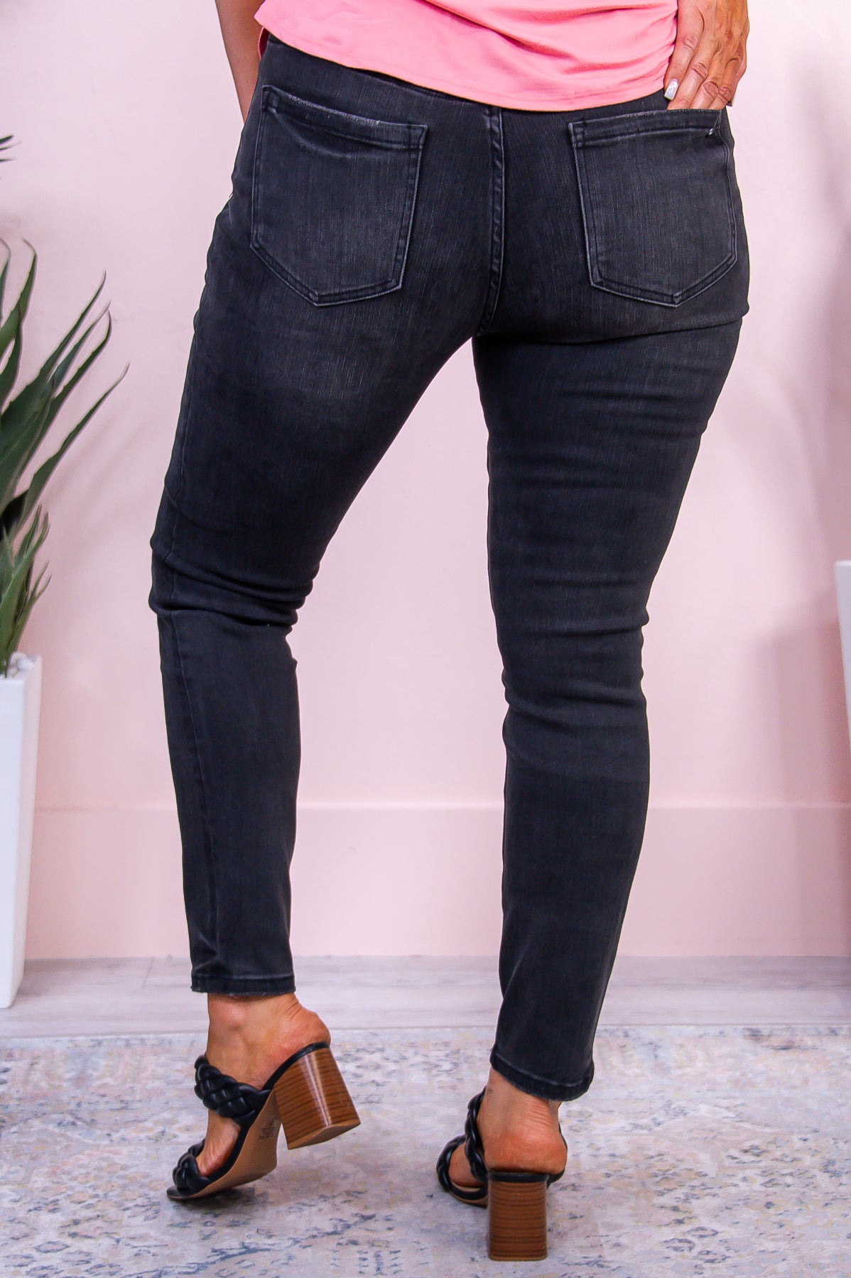 Susana Black Denim Jeans - K1157BK