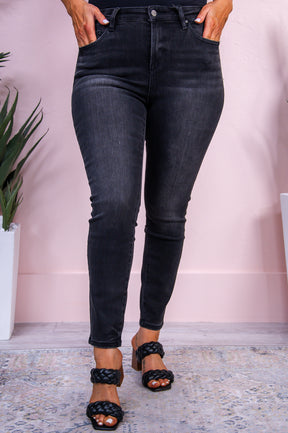 Susana Black Denim Jeans - K1157BK