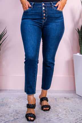 Vanessa Dark Denim Jeans - K1156DDN