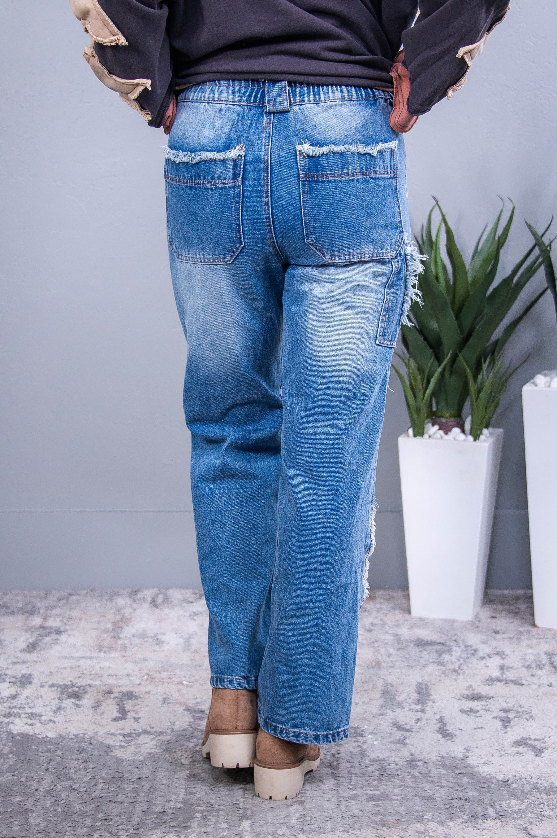 Carina Multi Patch Denim Jeans - K1238DN