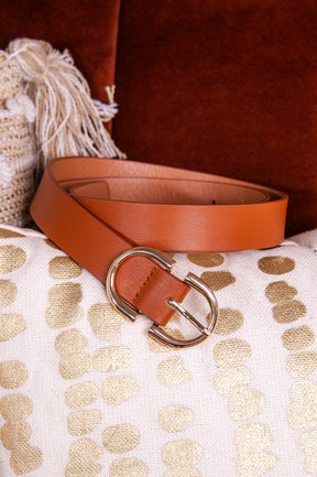 Cognac/Gold Belt - BLT1315CGN