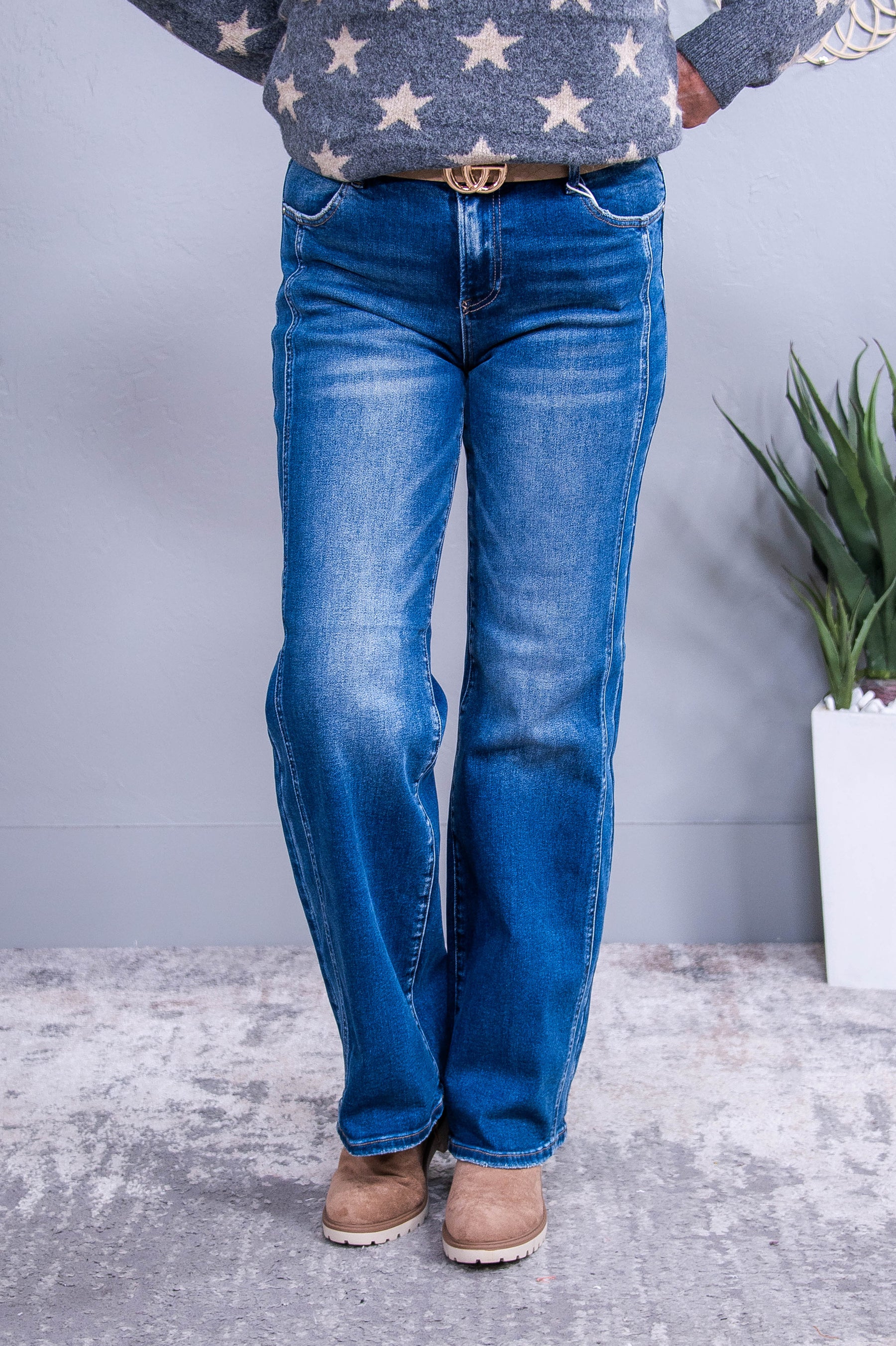 Mariah Dark Denim Jeans - K1243DN