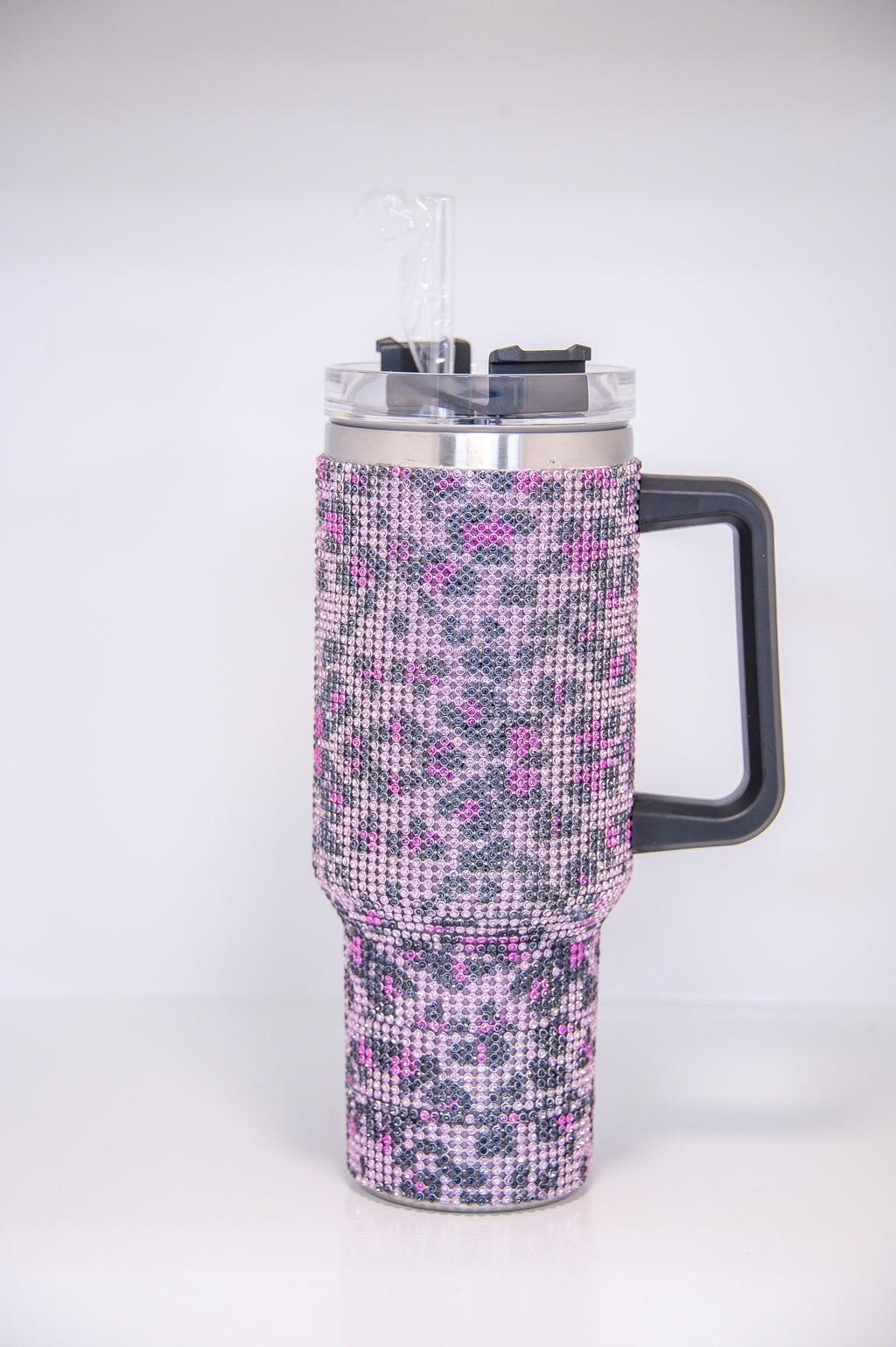 40 oz Rhinestone Tumbler - Purple in 2023