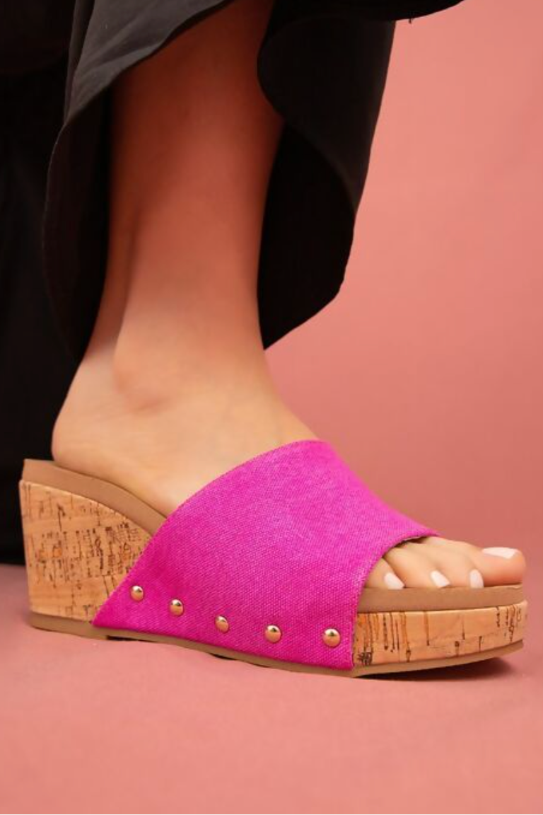 Wedge For Days Cork Wedge (3 Colors)