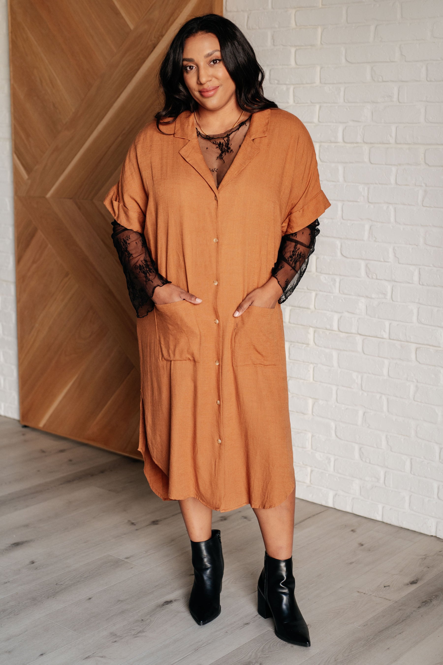 Sure to Be Great Shirt Dress