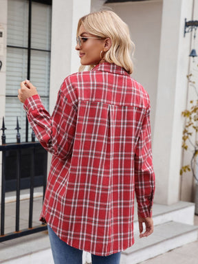 You Plaid It Multi Color Plaid Top (7 Colors)