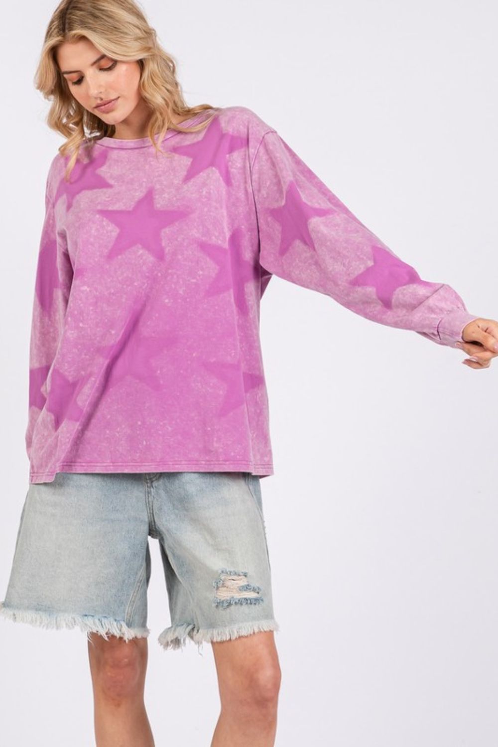 Looking For A Shooting Star Printed Top