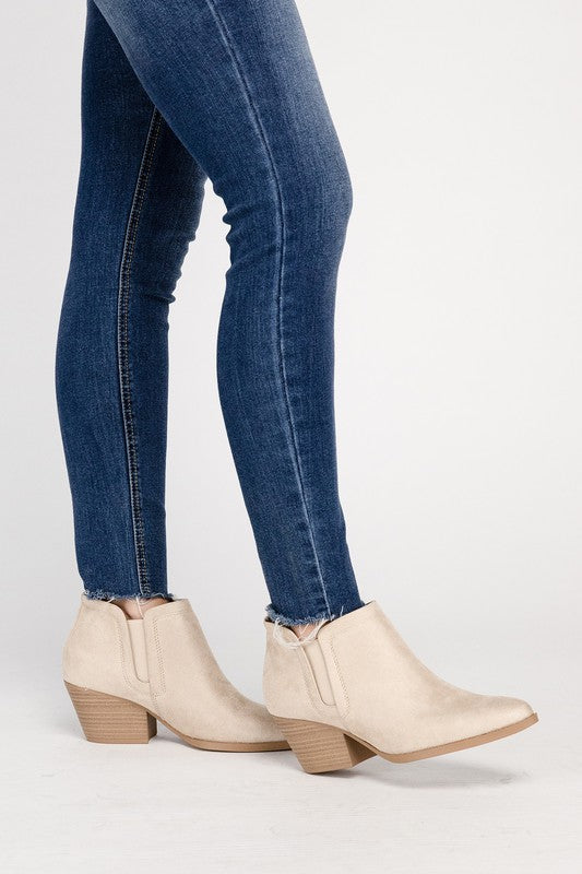 Strut In Style Suede Ankle Boots (2 Colors)