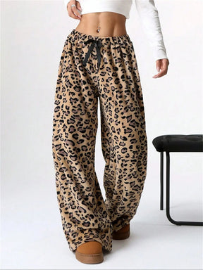 Wild Side Wide Leg Plush Pants