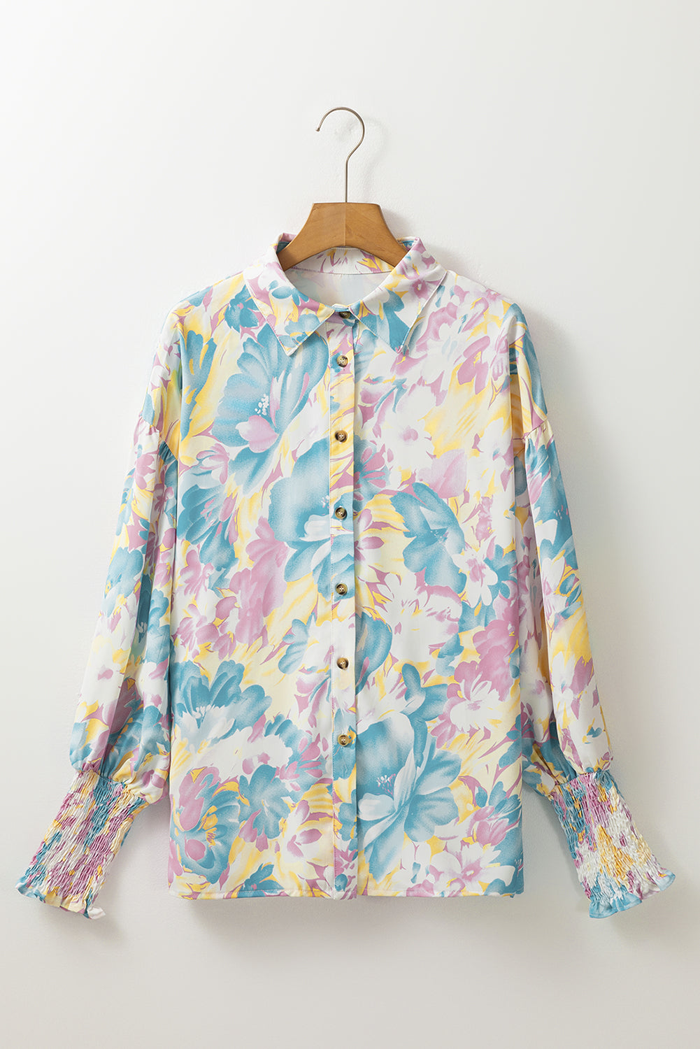 Chasing My Dreams Yellow Floral Print Top