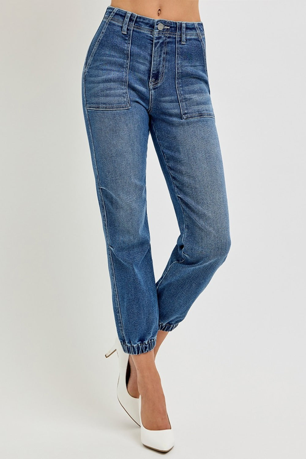 Audrey RISEN High Rise Ankle Jogger Jeans