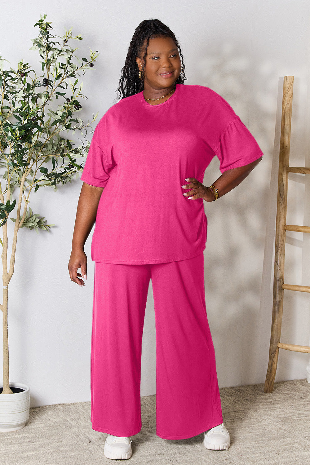 Set the Scene Top and Pants Set (6 colors)