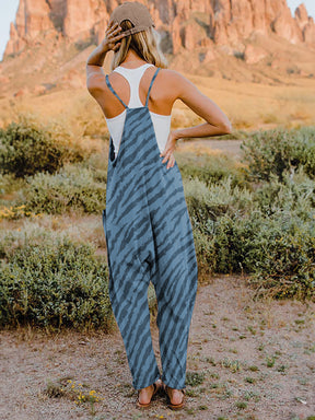 My Spirit Animal V-Neck Sleeveless Jumpsuit - RMP846DBL