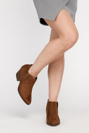 Strut In Style Suede Ankle Boots (2 Colors)