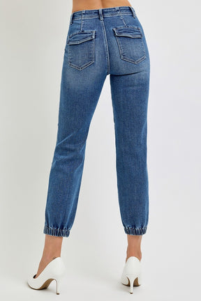 Audrey RISEN High Rise Ankle Jogger Jeans