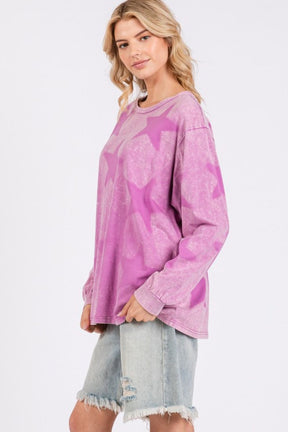 Looking For A Shooting Star Printed Top