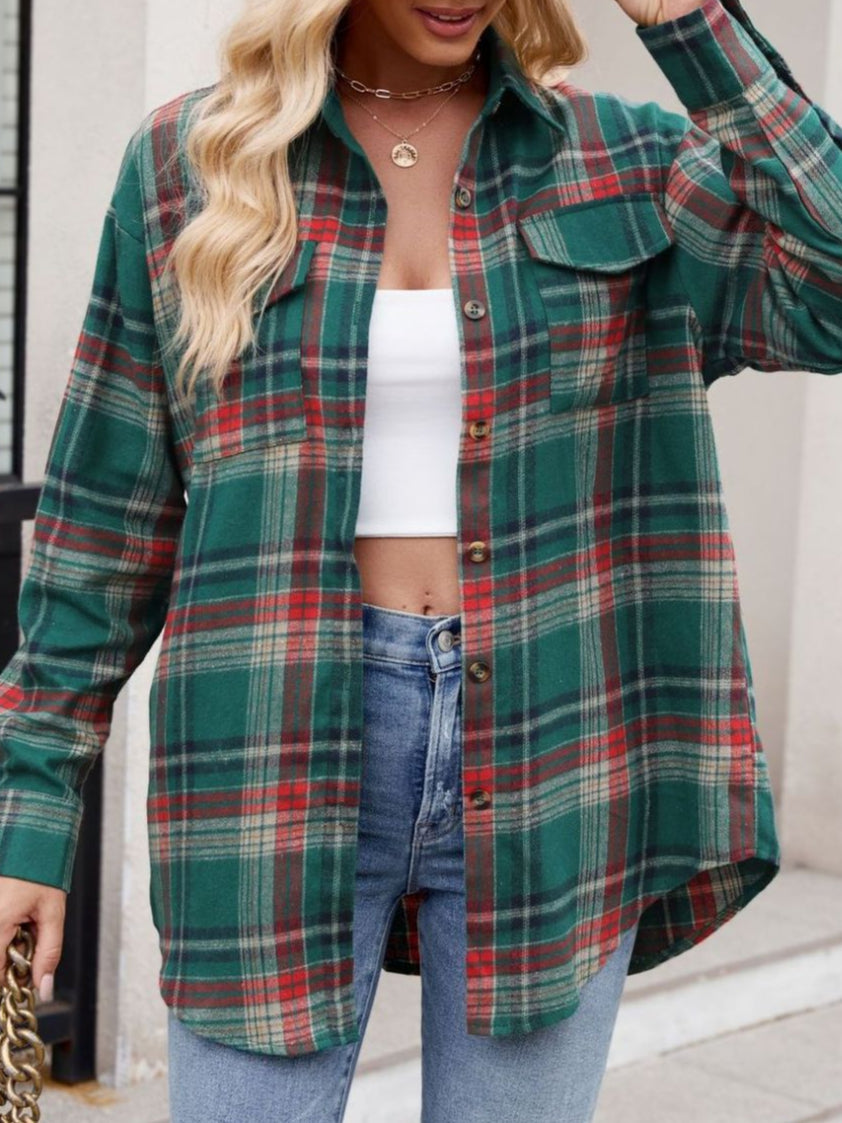 You Plaid It Multi Color Plaid Top (7 Colors)