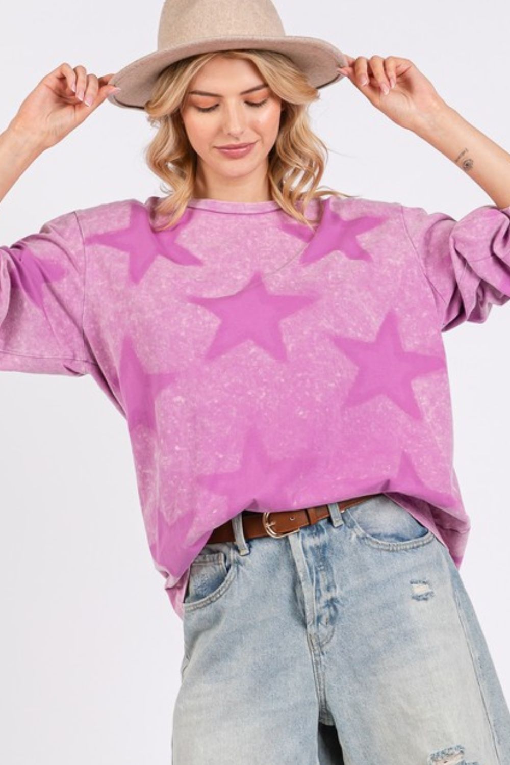 Looking For A Shooting Star Printed Top