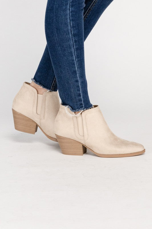 Strut In Style Suede Ankle Boots (2 Colors)