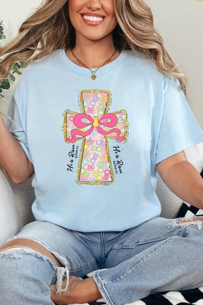 Peeps and Bows Cross Graphic Tee