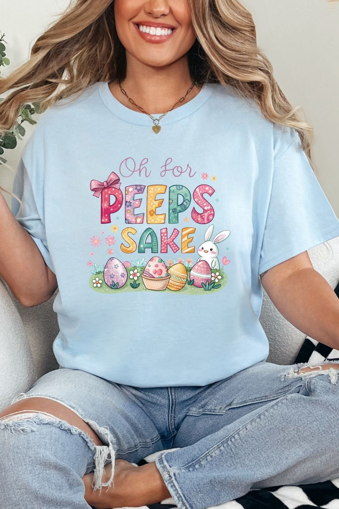 For Peeps Sake Graphic Tee