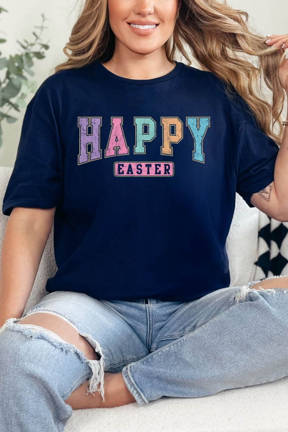 Happy Easter Graphic Tee