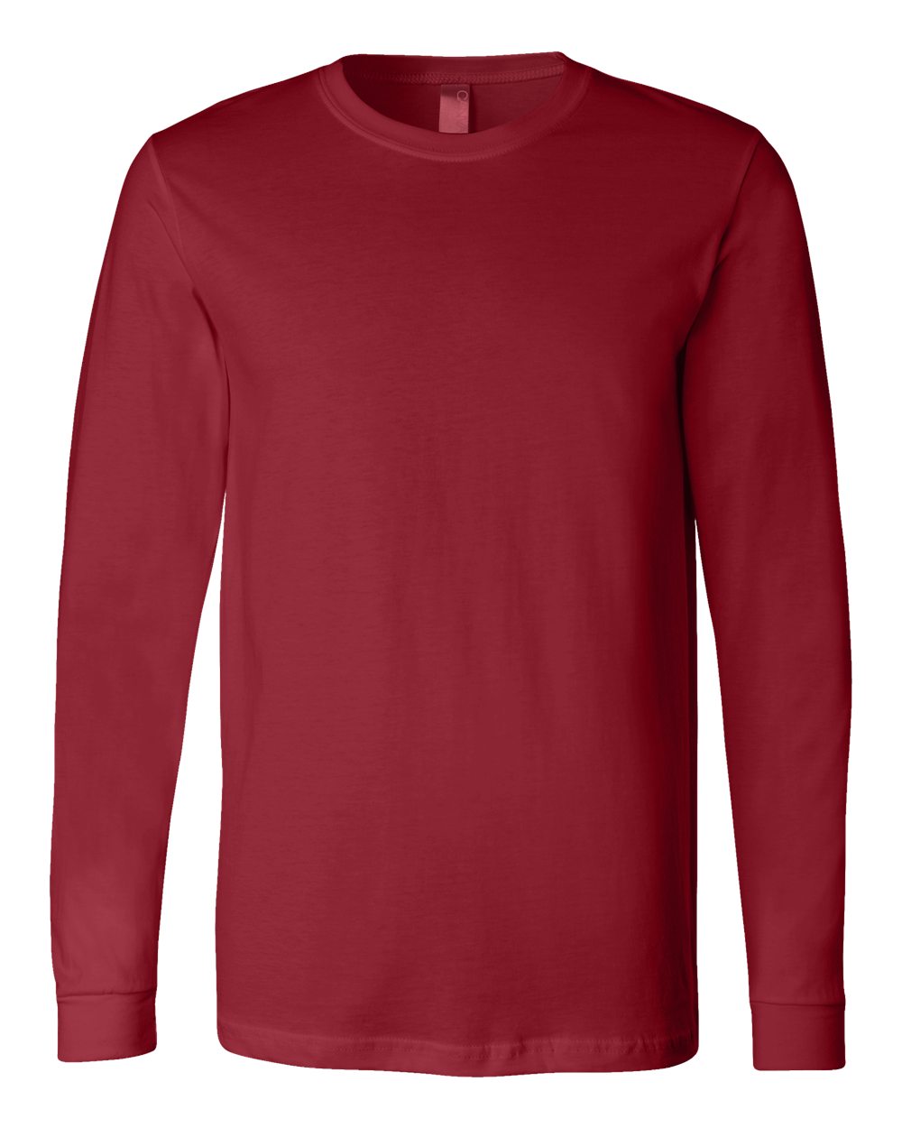 3501 Cardinal Unisex Jersey Long Sleeve Tee