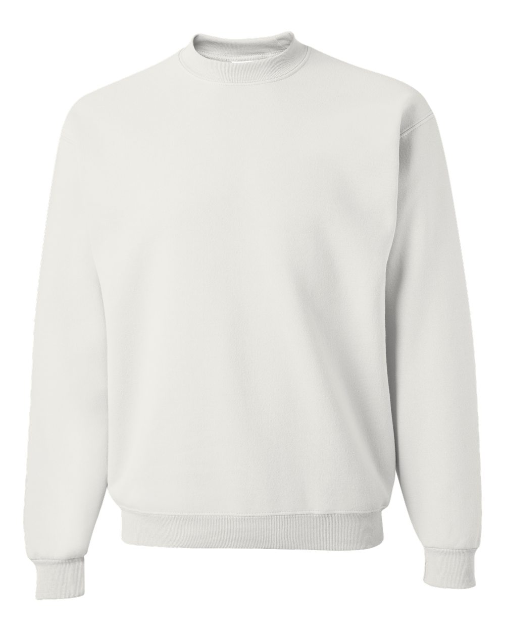 562MR White Nublend Crewneck Sweatshirt