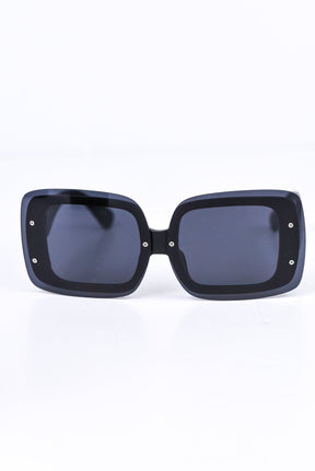 Black/Black Lens Sunglasses - SGL235BK - FREE hard case