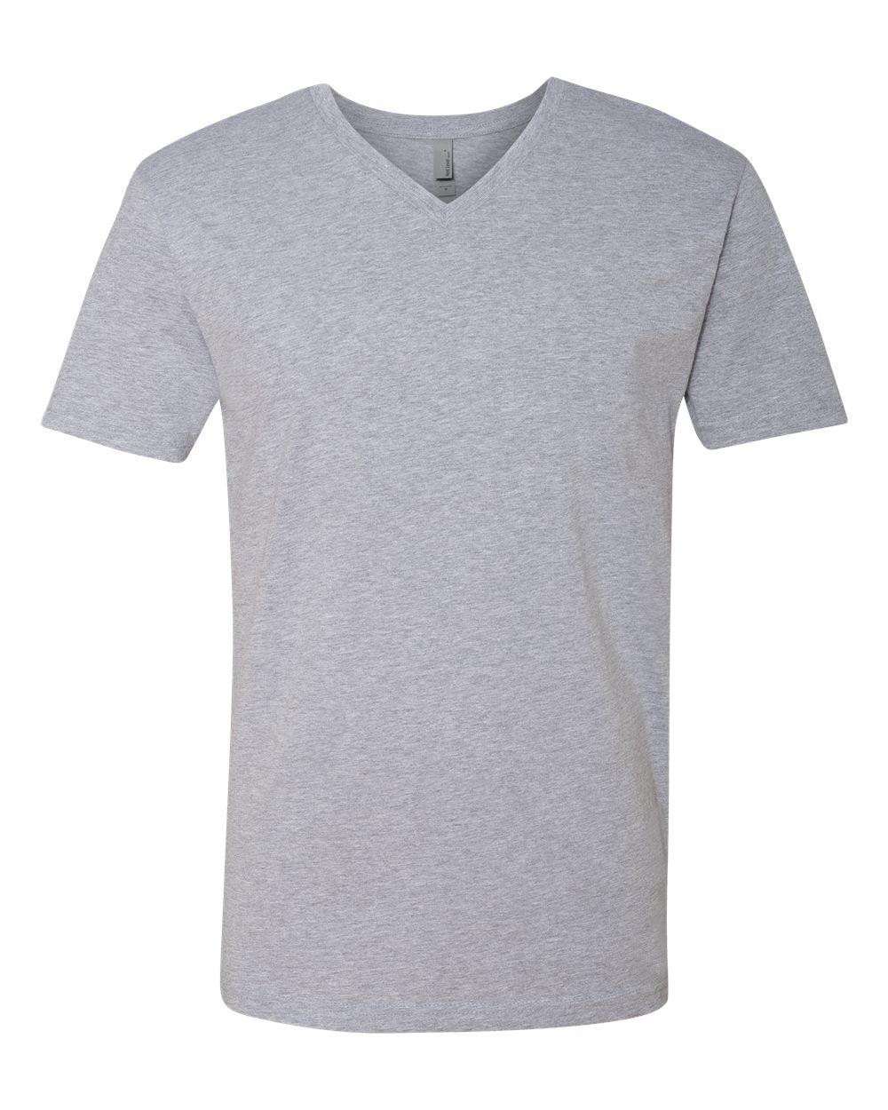 3200 HEATHER GRAY UNISEX V NECK