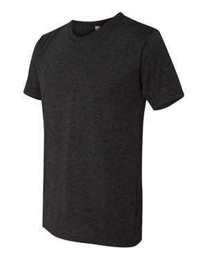 6010 VINTAGE BLACK TRIBLEND SHORT SLEEVE CREW