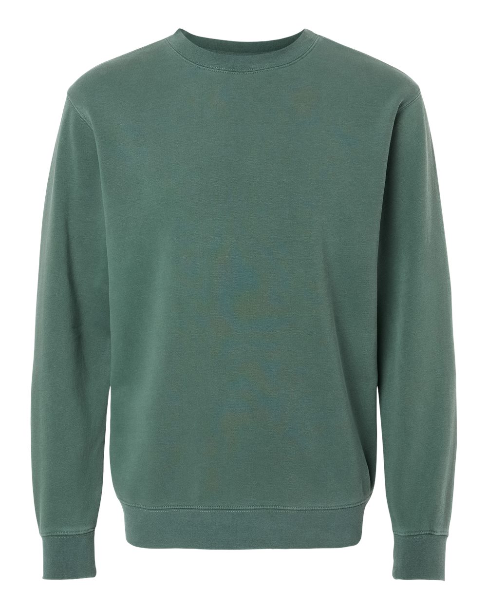 PRM3500 Pigment Alpine green Unisex Midweight Pigment-Dyed Crewneck Sweatshirt