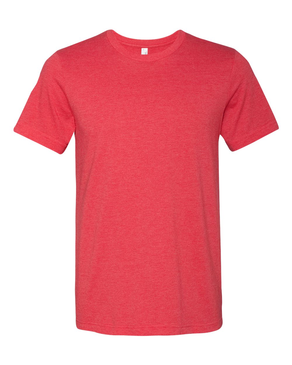 3001CVC HEATHER RED UNISEX TEE