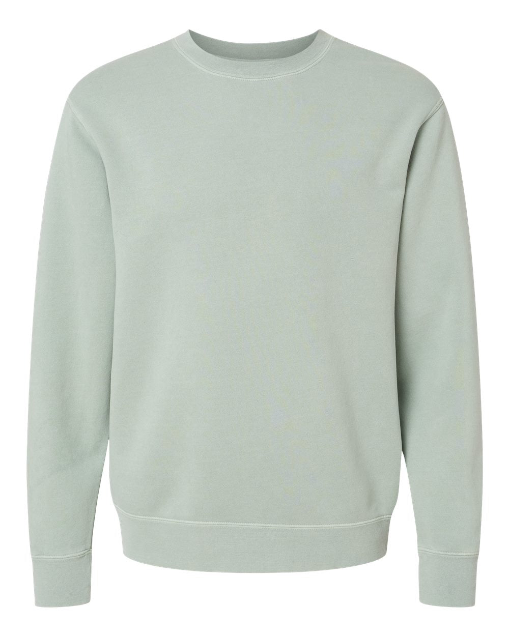 PRM3500 Pigment Sage Unisex Midweight Pigment-Dyed Crewneck Sweatshirt