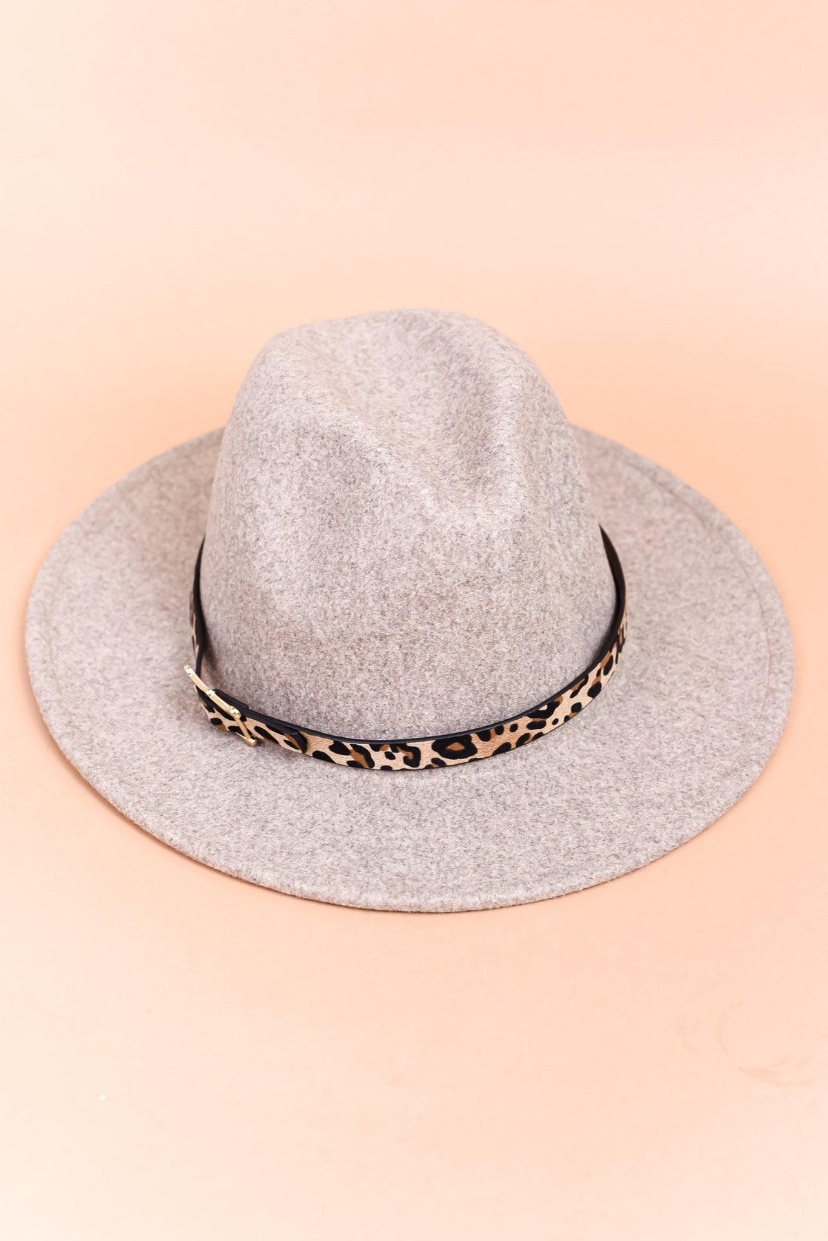 Dark Ivory Fedora With Band - HAT1308DIV