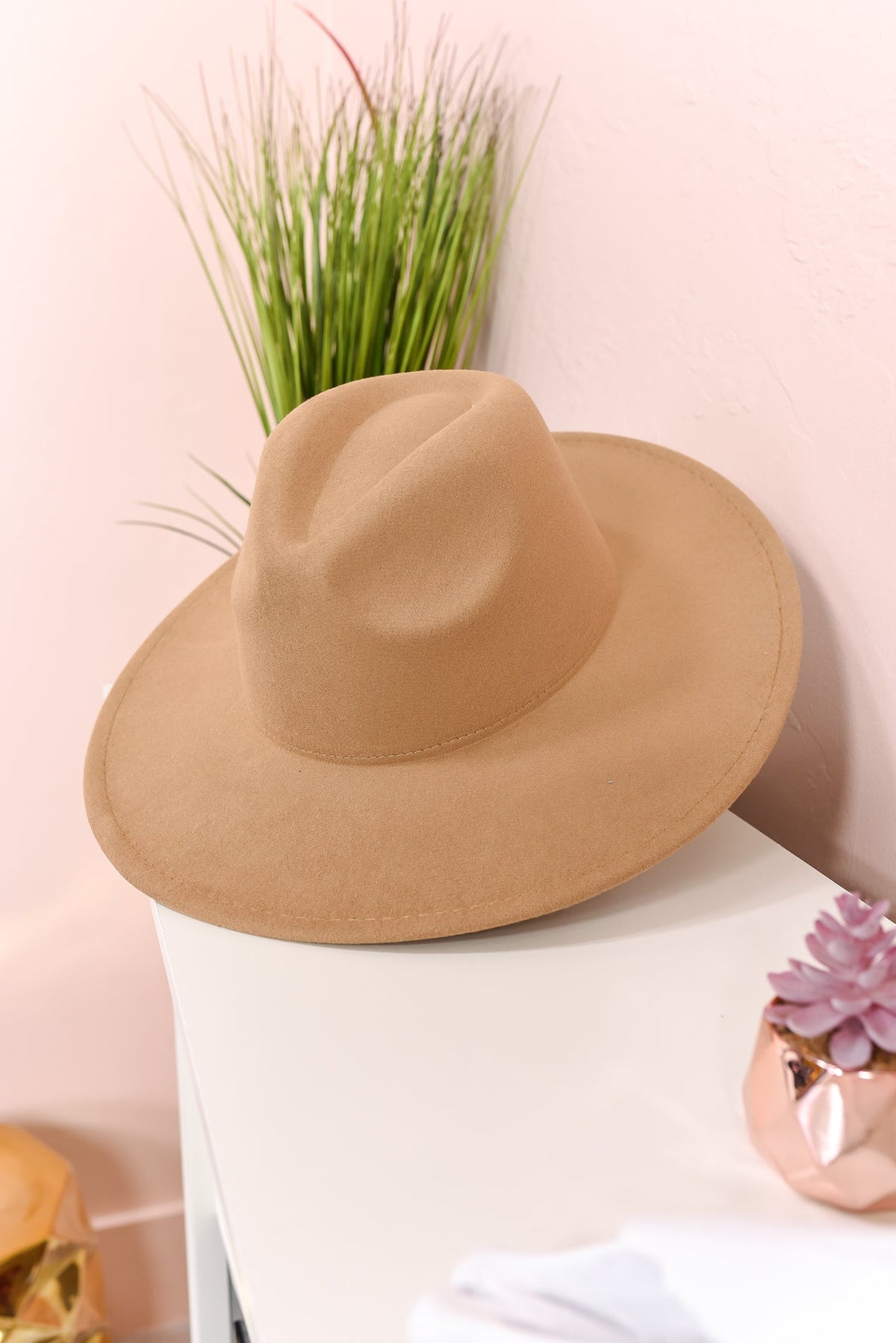 Tan Fedora - HAT1358TN