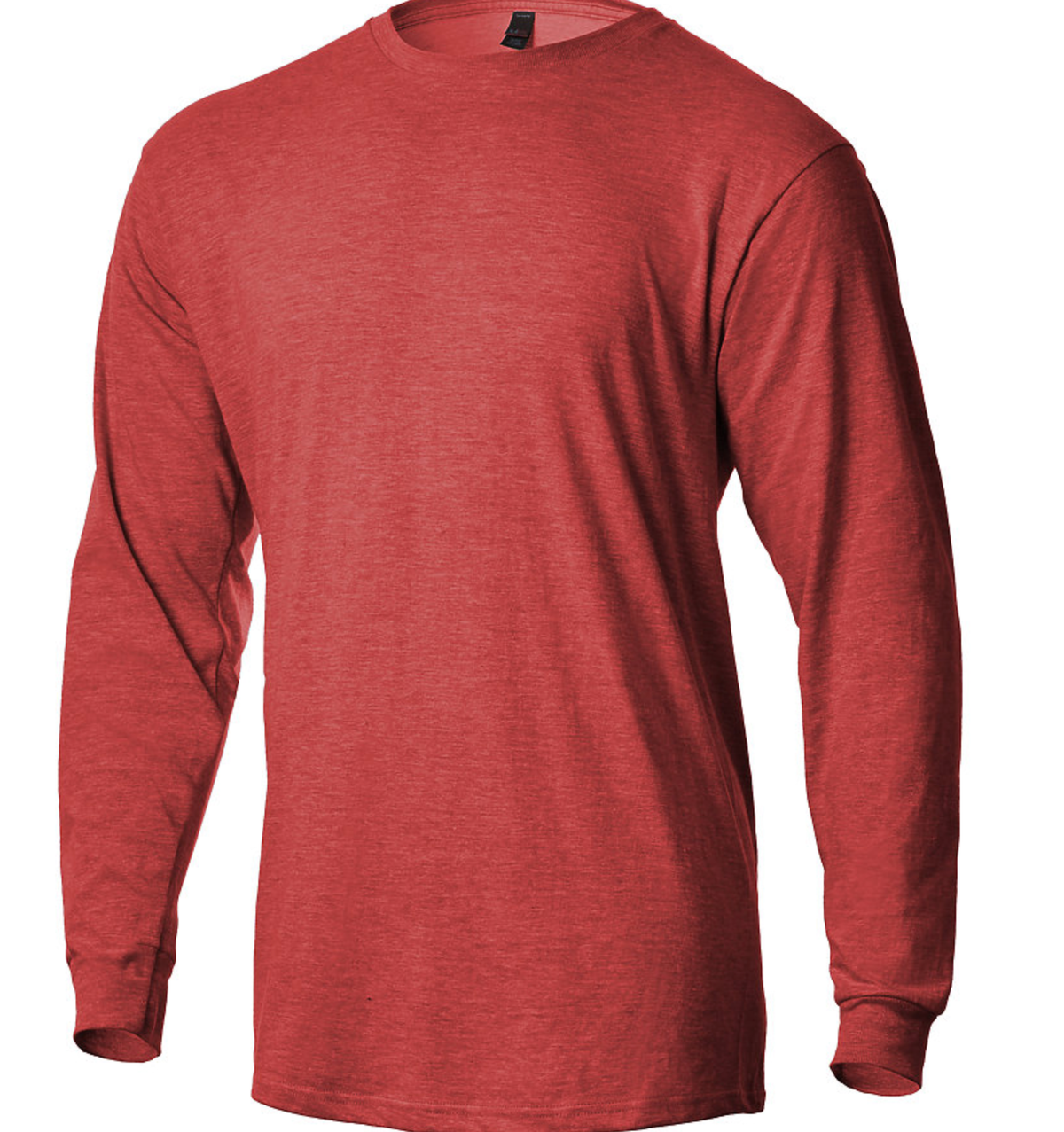 291 HEATHER RED UNISEX LONG SLEEVE TEE