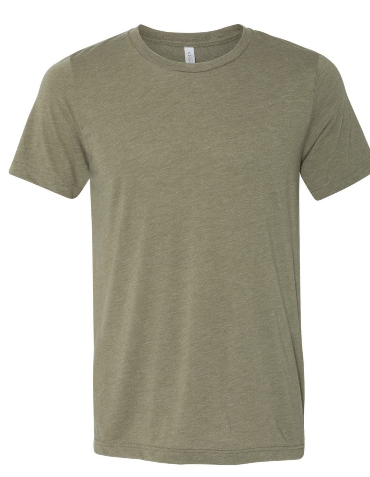 3001CVC HEATHER OLIVE UNISEX CREW